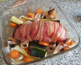 Foto del paso 8 de la receta: Solomillo al horno envuelto en Bacon