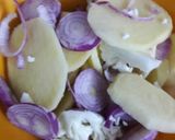 A picture of step 1 of Potato Pakoras.