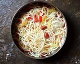 ভেজ চাউমিন (Veg chow mein recipe in bengali) রেসিপির ধাপ 3 ছবি