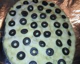 Foto del paso 5 de la receta Focaccia de aceitunas negras y romero