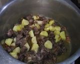 A picture of step 4 of Sindhi biryani.