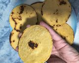 Foto del paso 7 de la receta: Tortitas de Harina de Garbanzo con Pollo Salteado y Pico de Gallo