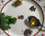 A picture of step 1 of Kadha(immunity drink).