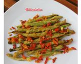 Foto langkah ke 4 dari resep Buncis crispy cabe garam.