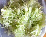 A picture of step 5 of Bottle Gourd pancake.