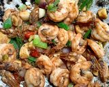 Foto langkah ke 3 dari resep Udang Tumis Terasi.