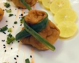 A picture of step 4 of Potli samosas.