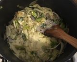Foto del paso 3 de la receta: Tarta de puerro, cebolla y hongos