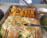 Hình bước làm 6 của món Bún gạo với Mì Trộn (chay) #bếpyeuthuong
