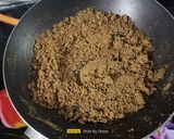 A picture of step 3 of Dhaniya Panjiri (Janmashtami Special).