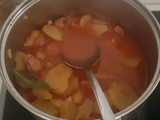 Patatas a la riojana con chorizo