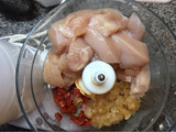 Hamburguesas de pollo sin gluten