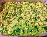 Запеканка из кабачков, со шпинатом и сыром - 4 фото