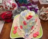A picture of step 4 of Love Cake - Valentine's Day.