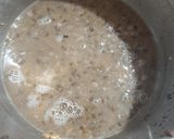 A picture of step 3 of Dal makhani with lapsi.
