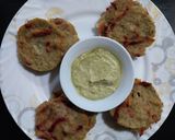 A picture of step 3 of Mung beans and kodo millet pancakes.