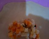Foto langkah ke 7 dari resep Kulit Pastel Tanpa Telur Isi Makaroni Kentang Wortel Telur.