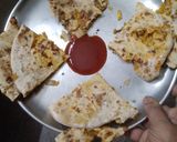 A picture of step 5 of Corn Paratha.