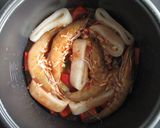 A picture of step 7 of Paella Inspired Seafood Takikomi Gohan.