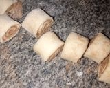 A picture of step 5 of Cinnamon rolls.