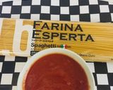 Foto del paso 1 de la receta: Spaghettis con Salchichas, berenjenas, pimientos verdes 🍆🍝