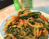 Foto langkah ke 2 dari resep Oseng kacang manisa/labu siam.