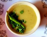 A picture of step 7 of Moong daal.