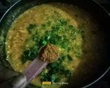 A picture of step 8 of Spring Onion Moong Dal Tadka (Rich In Protein).