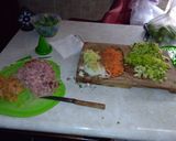 A picture of step 2 of Chinese-Style Fried Rice.