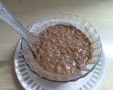 A picture of step 5 of Sago Cocoa Pudding.
