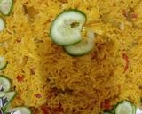 A picture of step 8 of Spicy Schezwan Fried Rice 🍚🍛.