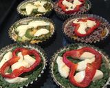 Foto del paso 5 de la receta: Tartas individuales variadas con semillas y verduras