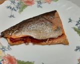 Foto del paso 5 de la receta: Trucha con jamón ibérico en airfryer