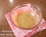 Foto langkah ke 2 dari resep Brownies Panggang Kopi Shiny Crust /fudgy brownies shiny crust.