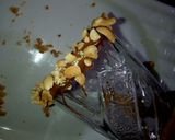 A picture of step 6 of Nutella shake.