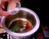 A picture of step 6 of Pudina chai.