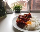 Hình bước làm 4 của món Thịt lợn xào cay