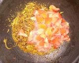 A picture of step 10 of Chana daal karailay.