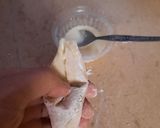 A picture of step 2 of Cone Samosy.