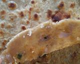 A picture of step 5 of Sattu Paratha.