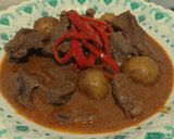 Foto langkah ke 5 dari resep Rendang Daging (Cepat, Medhok, Empuk).