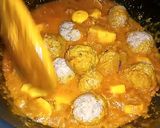 A picture of step 13 of Kofta Biryani.
