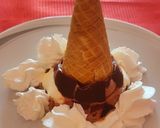 Foto del paso 2 de la receta: Helado de nata y chocolate ((desconstrucción)