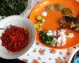 A picture of step 10 of Sinasir with veg.soup.