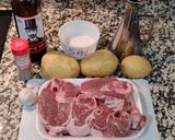 Foto del paso 1 de la receta: Pierna de cordero al horno con patatas