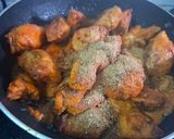 A picture of step 4 of Smoked Chicken Darbari.