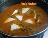 A picture of step 11 of Paneer Lababdar #masterclass.