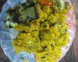 A picture of step 1 of Ricewithfishhead.