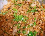 A picture of step 5 of Crunchy garlicky pearl millet vaghariyu.