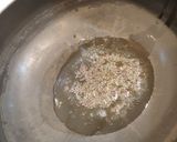 A picture of step 3 of Oats Upma.